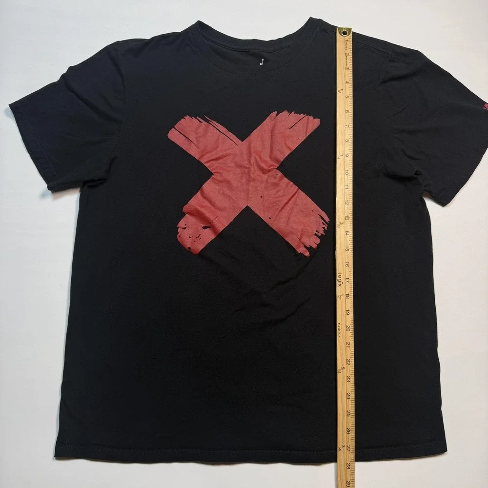 Nike Air Jordan 2015 Banned Bred Shirt Mens XL Black Red 10.18.84 561416-00A